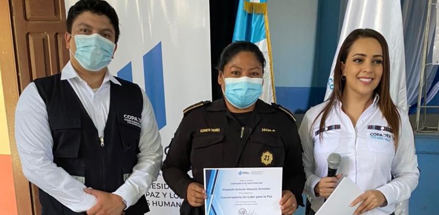 Copadeh y gobernación departamental impulsan la cultura de paz en Chiquimula
