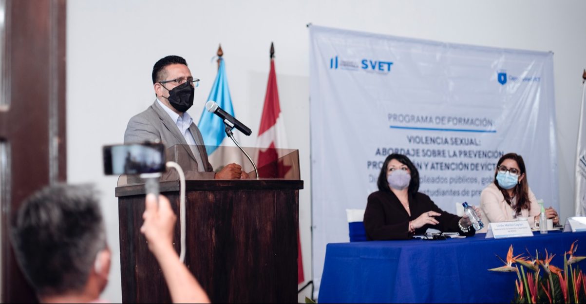 SVET promueve protección y atención a víctimas de violencia sexual