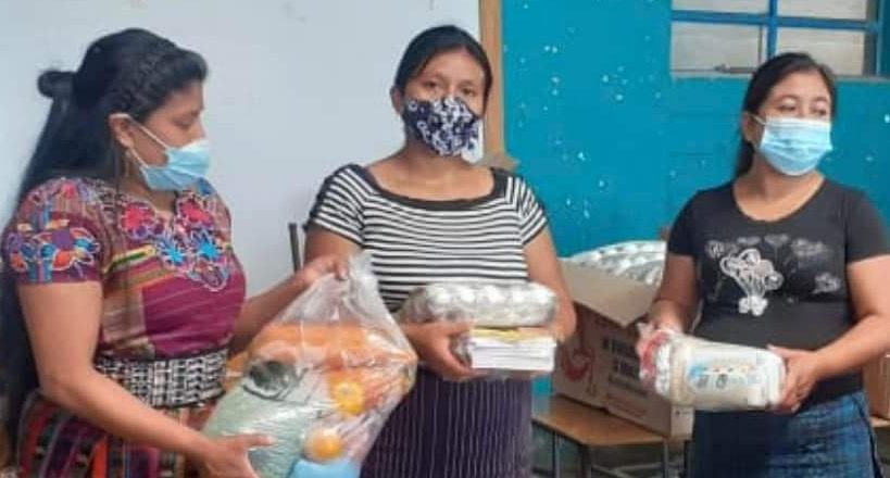 Estudiantes de San Marcos reciben alimentos para primeros 25 días de clases
