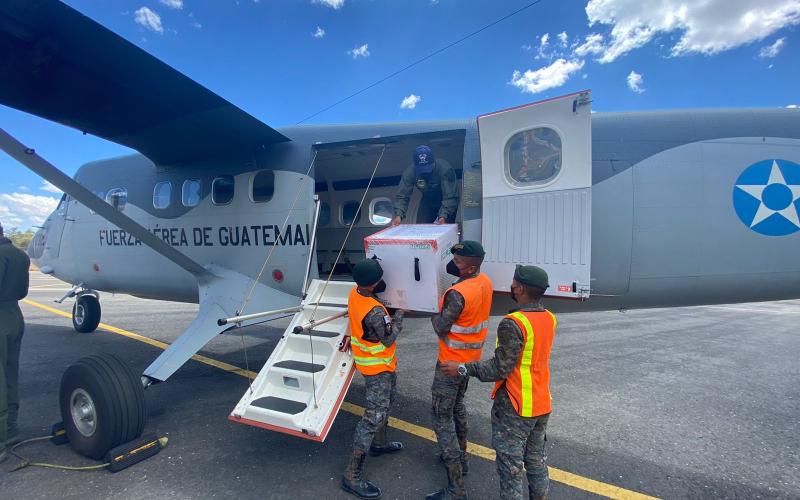 Más dosis contra el COVID-19 llegan a Huehuetenango