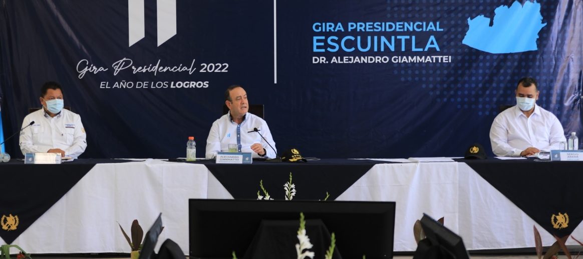 Gira presidencial 2022: Gobierno impulsa el desarrollo en Escuintla