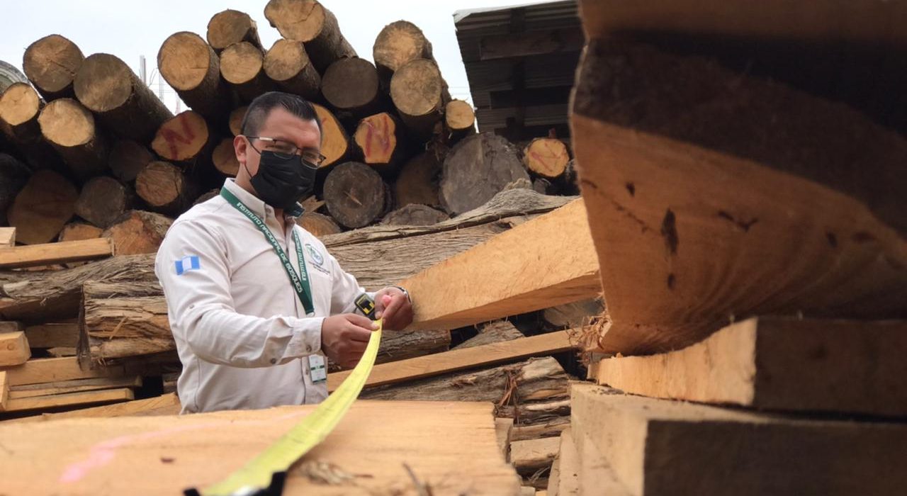 Inab verifica empresas forestales de San Marcos