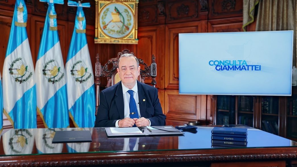 Presidente Giammattei reitera lucha contra el narcotráfico en Guatemala