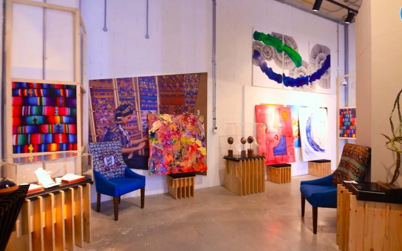 Realizan exhibición de obras guatemaltecas en Expo 2020 Dubái