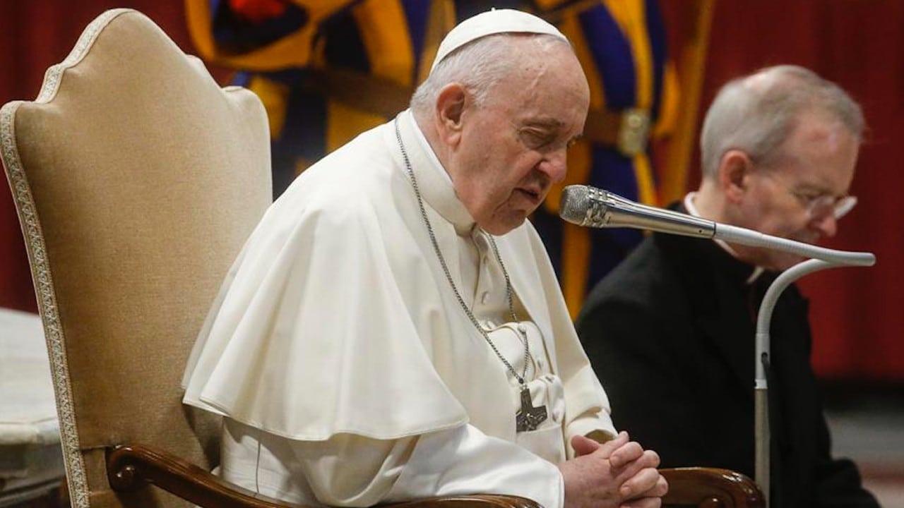 La oración del Papa para la paz en Ucrania: “Perdónanos la guerra, Señor”