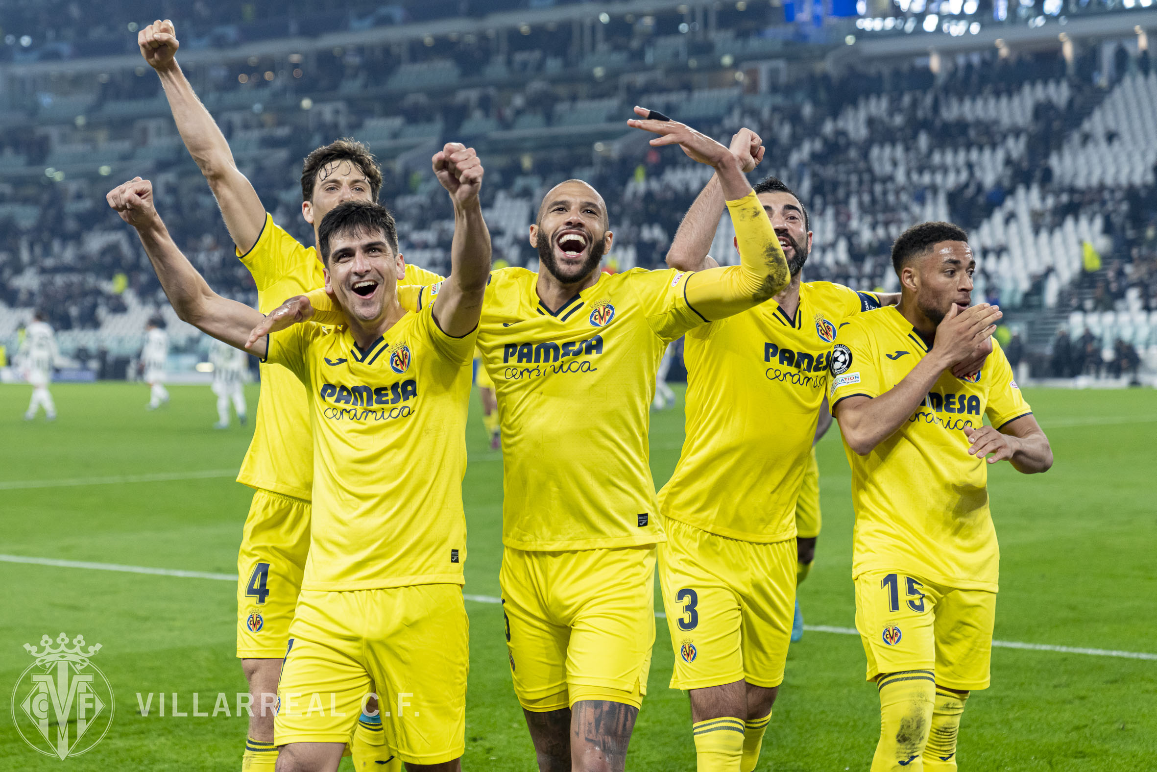 Villarreal sorprende a Juventus y lo elimina de Champions League