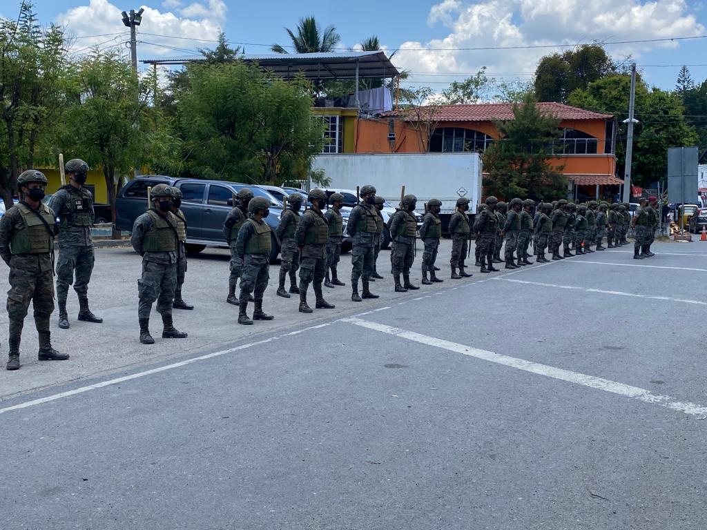 Ejército y PNC refuerzan seguridad fronteriza