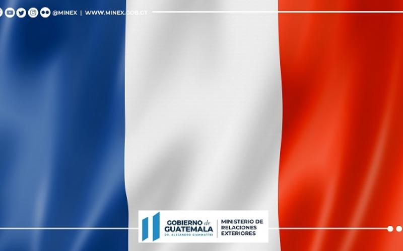 Guatemala felicita a Francia por la celebración de sus elecciones presidenciales