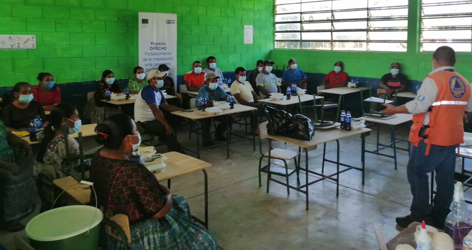 Colred de Panzós aumenta sus capacidades en la prevención de desastres