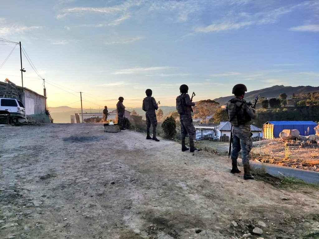 Ejército mantiene operativos de seguridad en Tajumulco e Ixchiguán