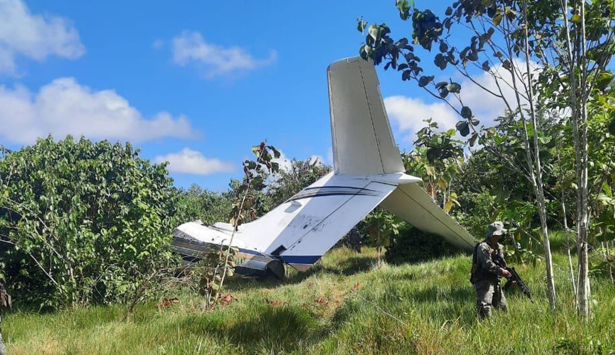 Operativos permiten localizar áreas donde se pretendía rehabilitar pistas clandestinas