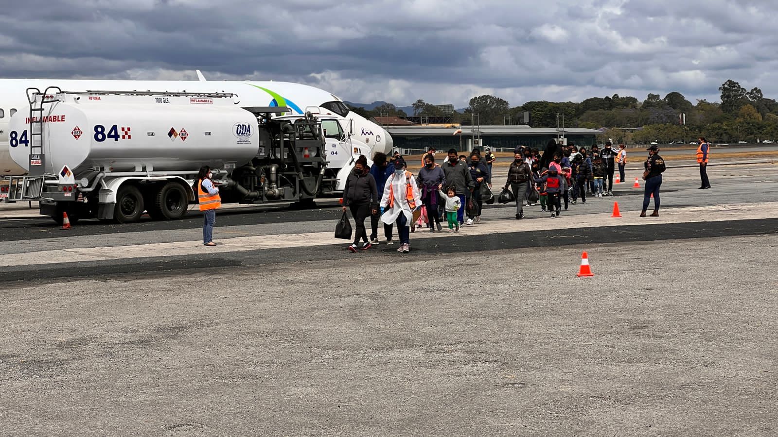 Guatemaltecos retornados / Foto: Migración