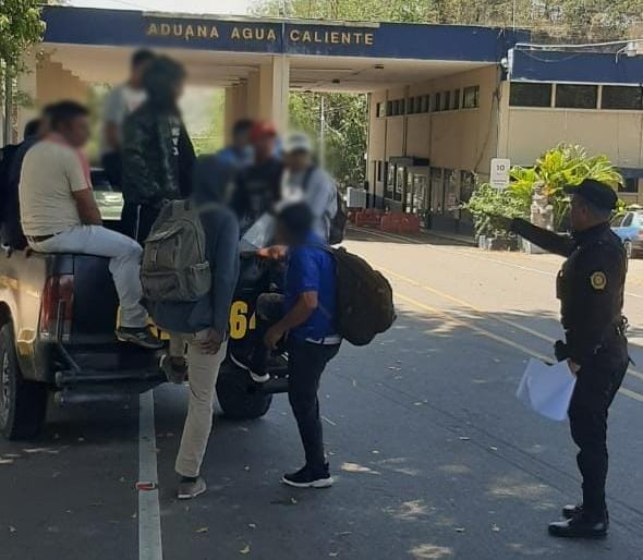Los migrantes fueron trasladados al IGM.