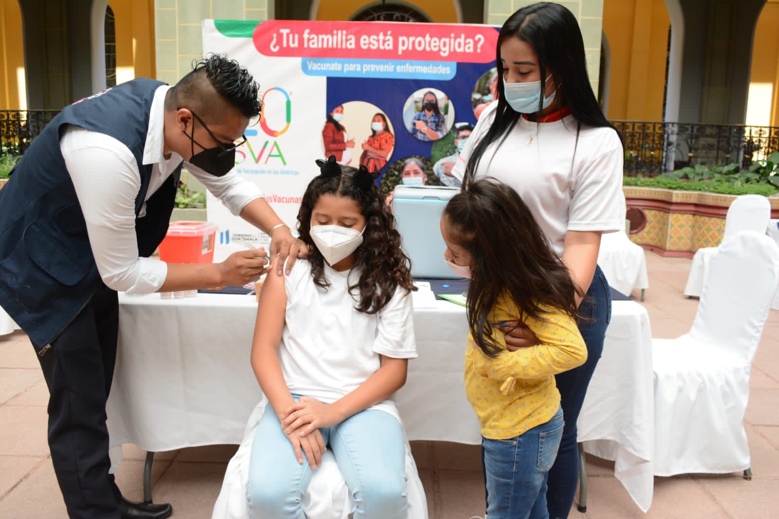 Semana de la Vacunación de las Américas: Guatemala espera inmunizar a más de 20 mil personas