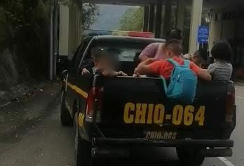Remiten a Migración a grupo de extranjeros por ingreso irregular al país