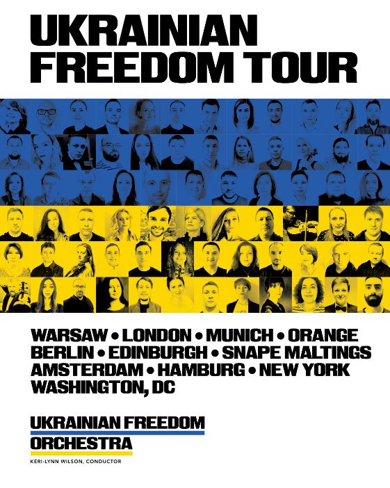 Óperas de Nueva York y Polonia alumbran la Orquesta Ucraniana de la Libertad