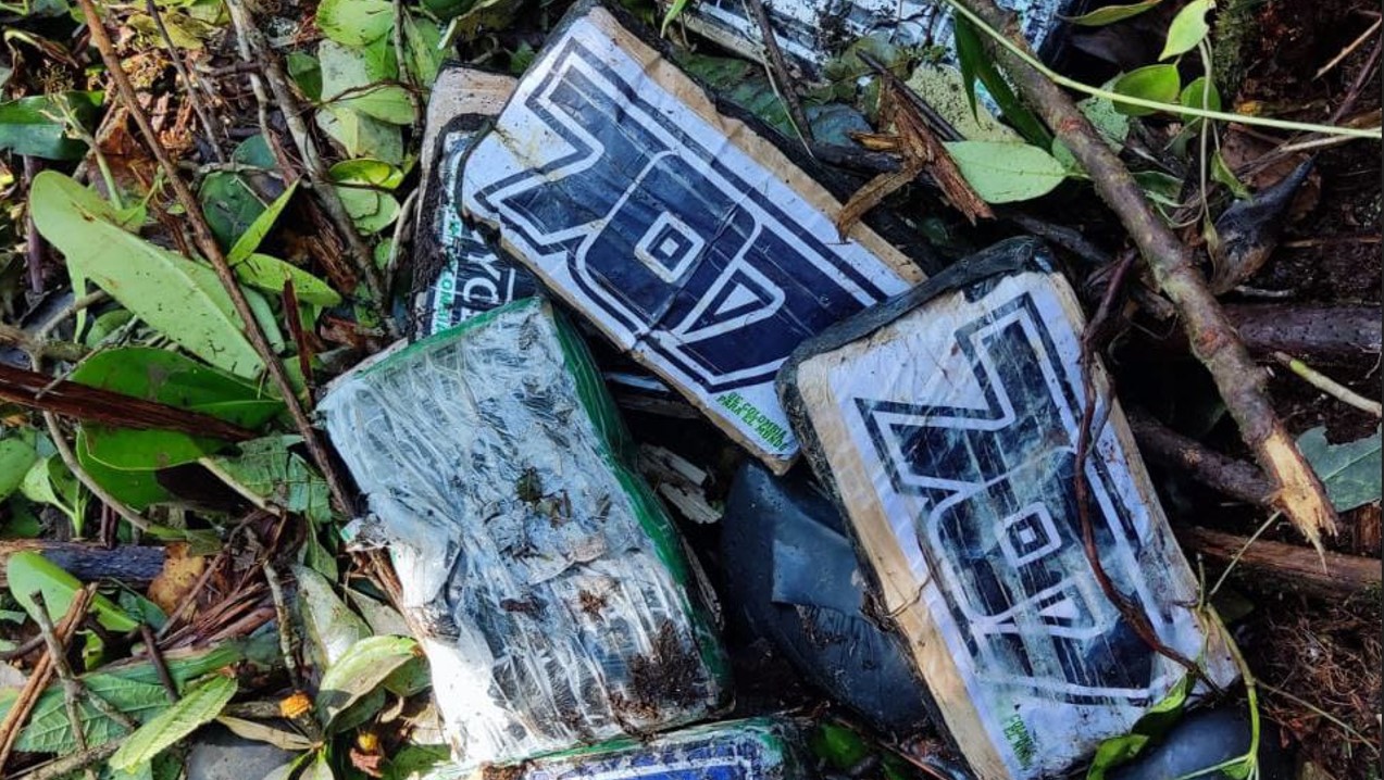 Continúa investigación tras localización de aeronave accidentada y paquetes de droga