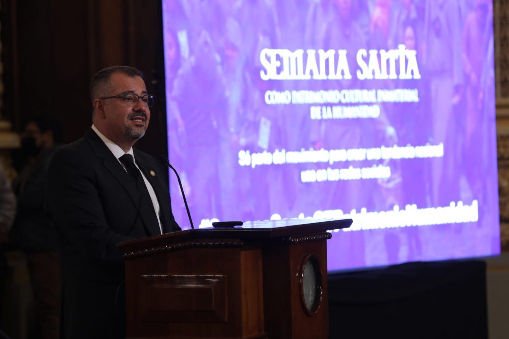Presentan campaña Semana Santa como Patrimonio Inmaterial de la Humanidad