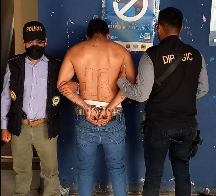 Detienen a salvadoreño integrante de pandilla