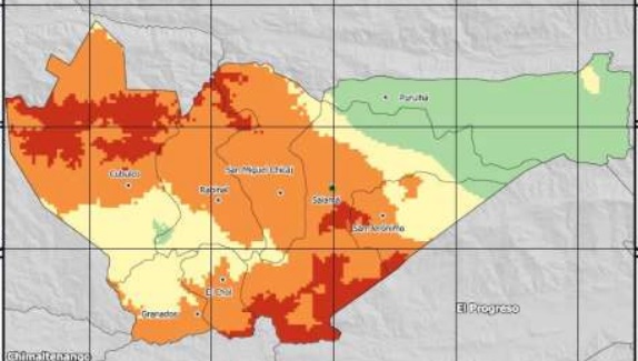 Autoridades de Baja Verapaz buscan aumentar acciones frente al cambio climático