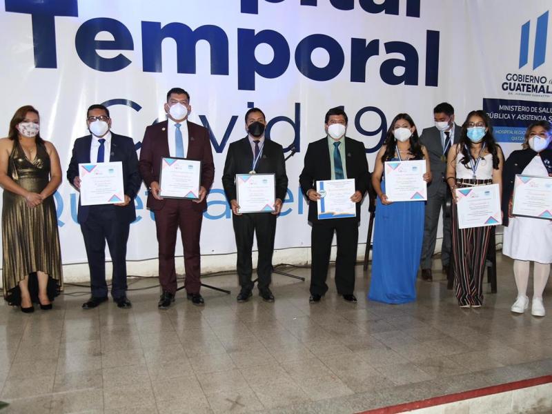 Hospital temporal de Quetzaltenango conmemora dos años de trabajo