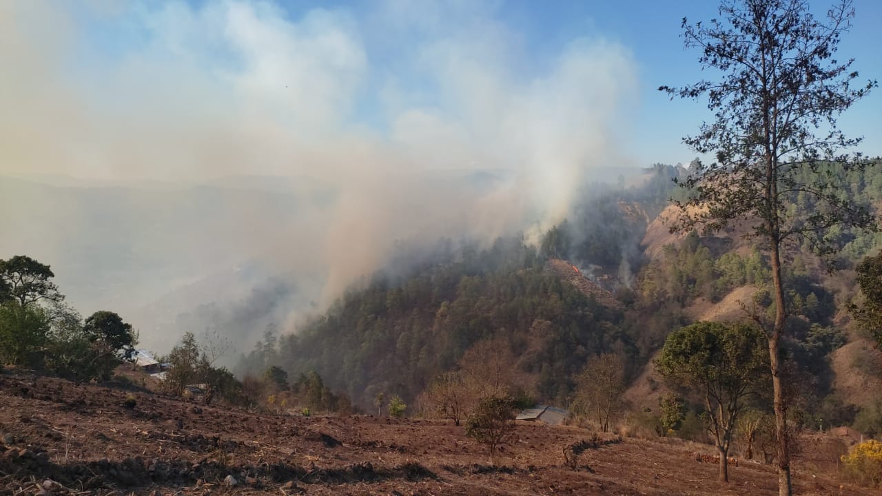 Inab llama a denunciar a quienes provoquen incendios forestales