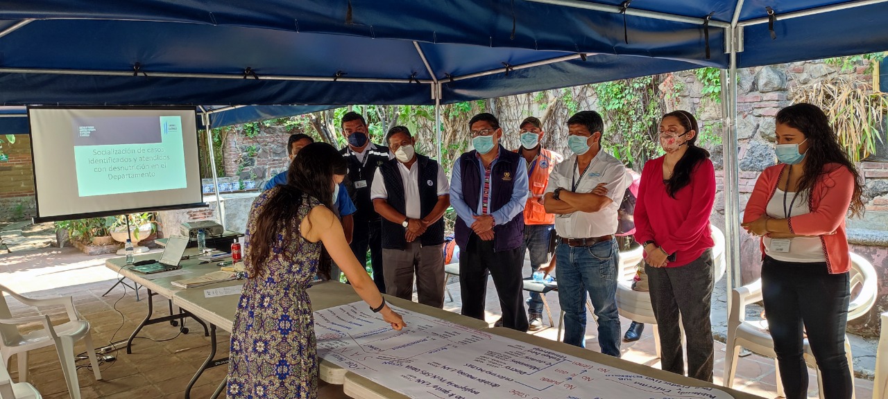 Codesan de Sacatepéquez coordina acciones para combatir la desnutrición