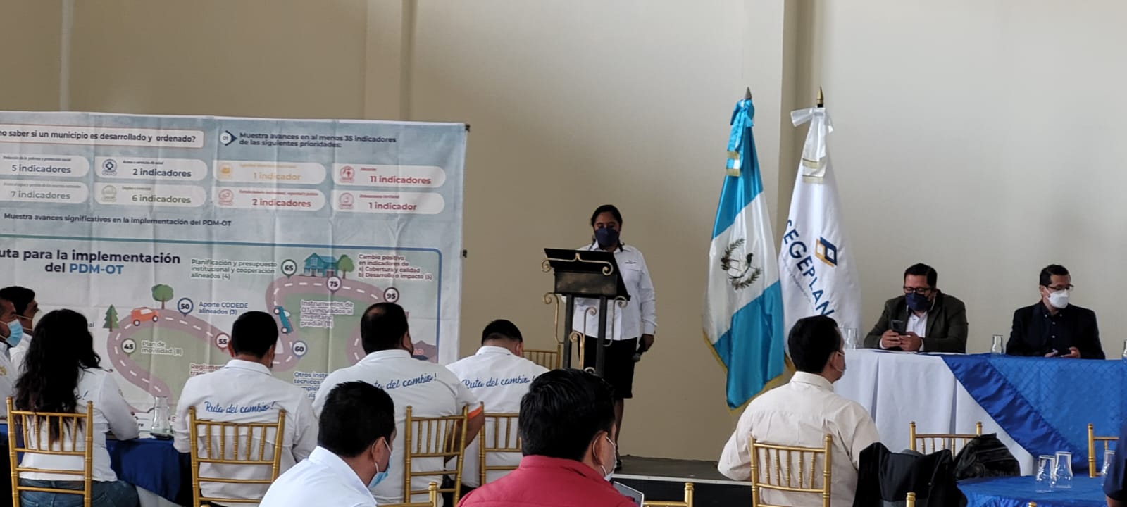 Jalapa, Santa Rosa y El Progreso trabajan en planes de desarrollo municipal