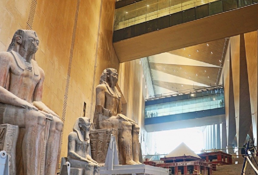 Egipto espera que terminen cuanto antes las obras de nuevo Gran Museo Egipcio