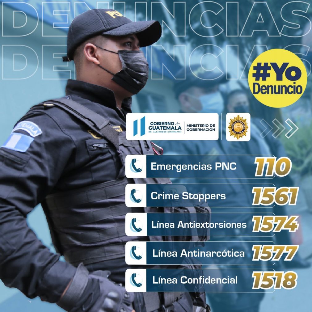 Conozca los números de emergencia para denunciar o solicitar asistencia