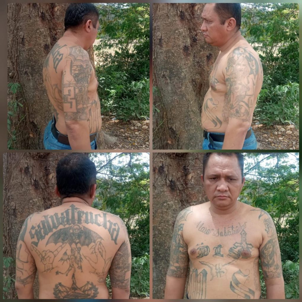 Detienen a cabecilla de mara “Salvatrucha” en Petén