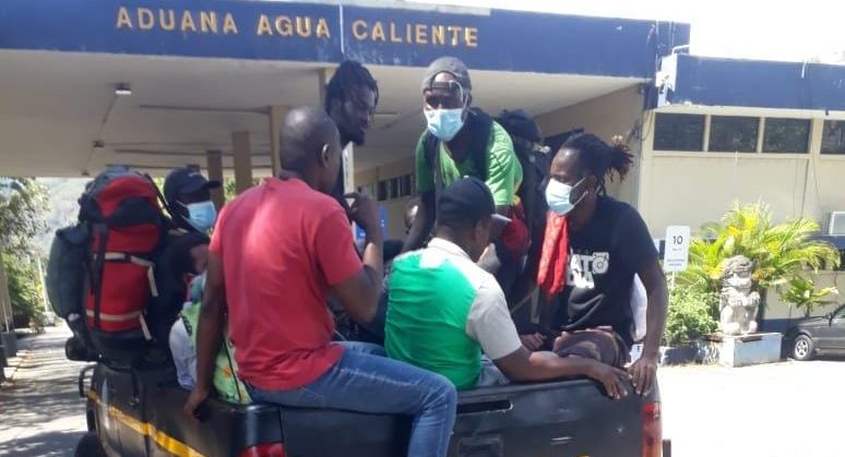 Brindan apoyo humanitario a 11 migrantes localizados en Chiquimula