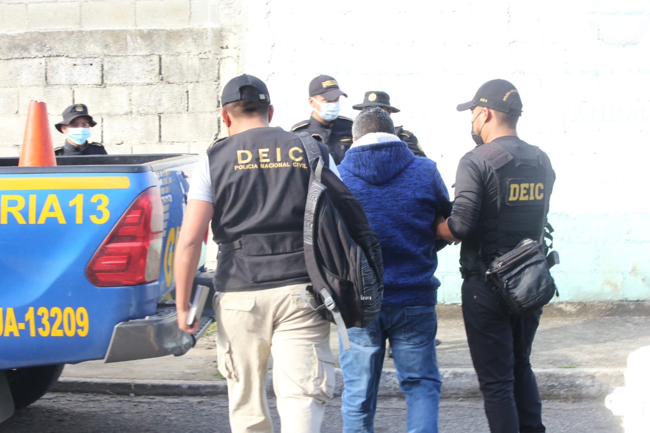 Agentes de la Deic capturan a presuntos extorsionistas de las zonas 3, 5, 17 y 18