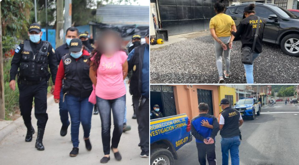 Desarticulan banda de extorsionistas integrada por presuntos pandilleros
