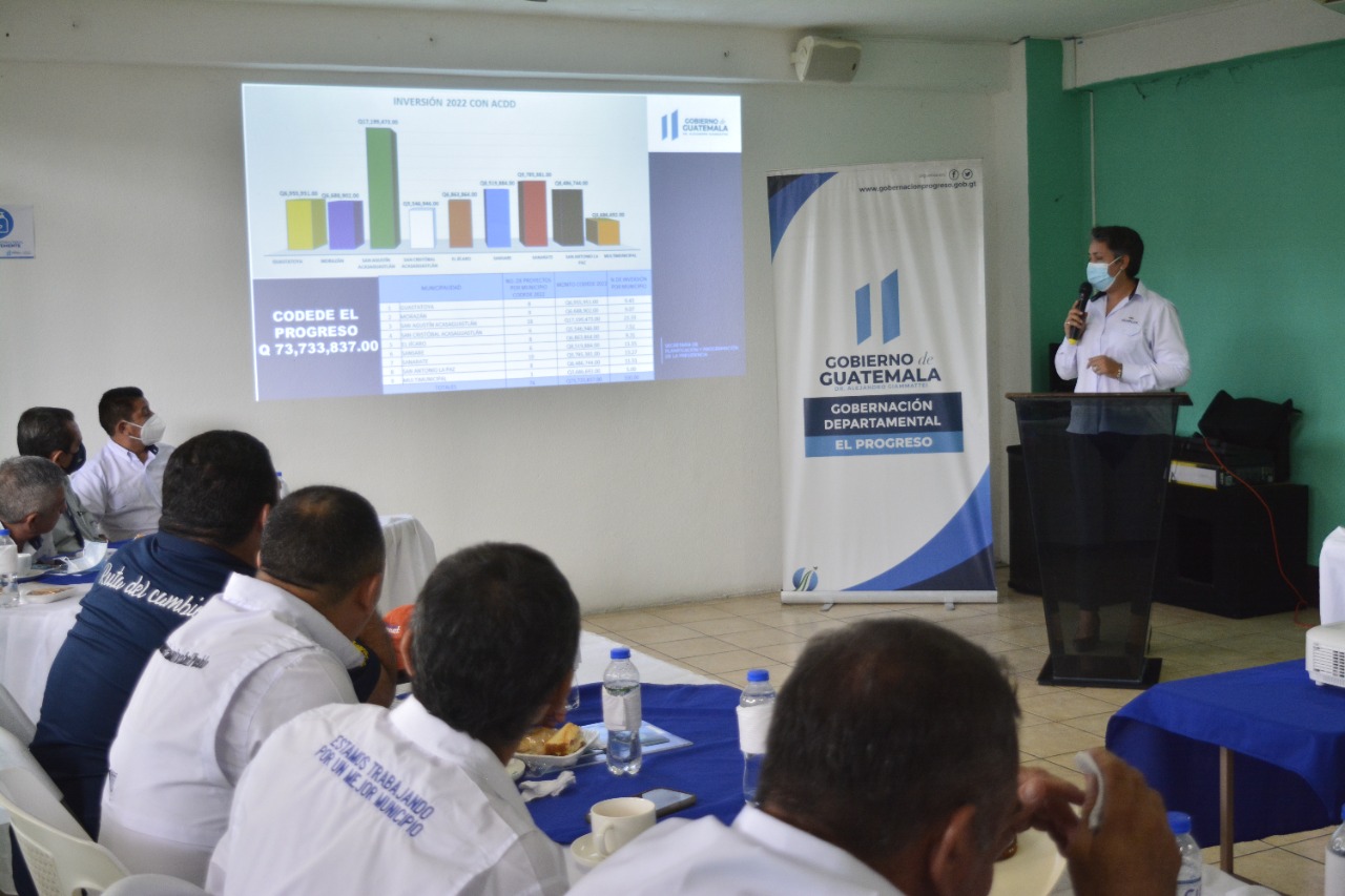 Codede de El Progreso realiza su quinta reunión ordinaria