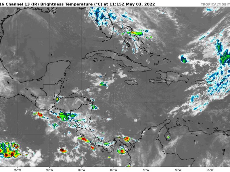 Pronostican lluvias por ingreso de humedad