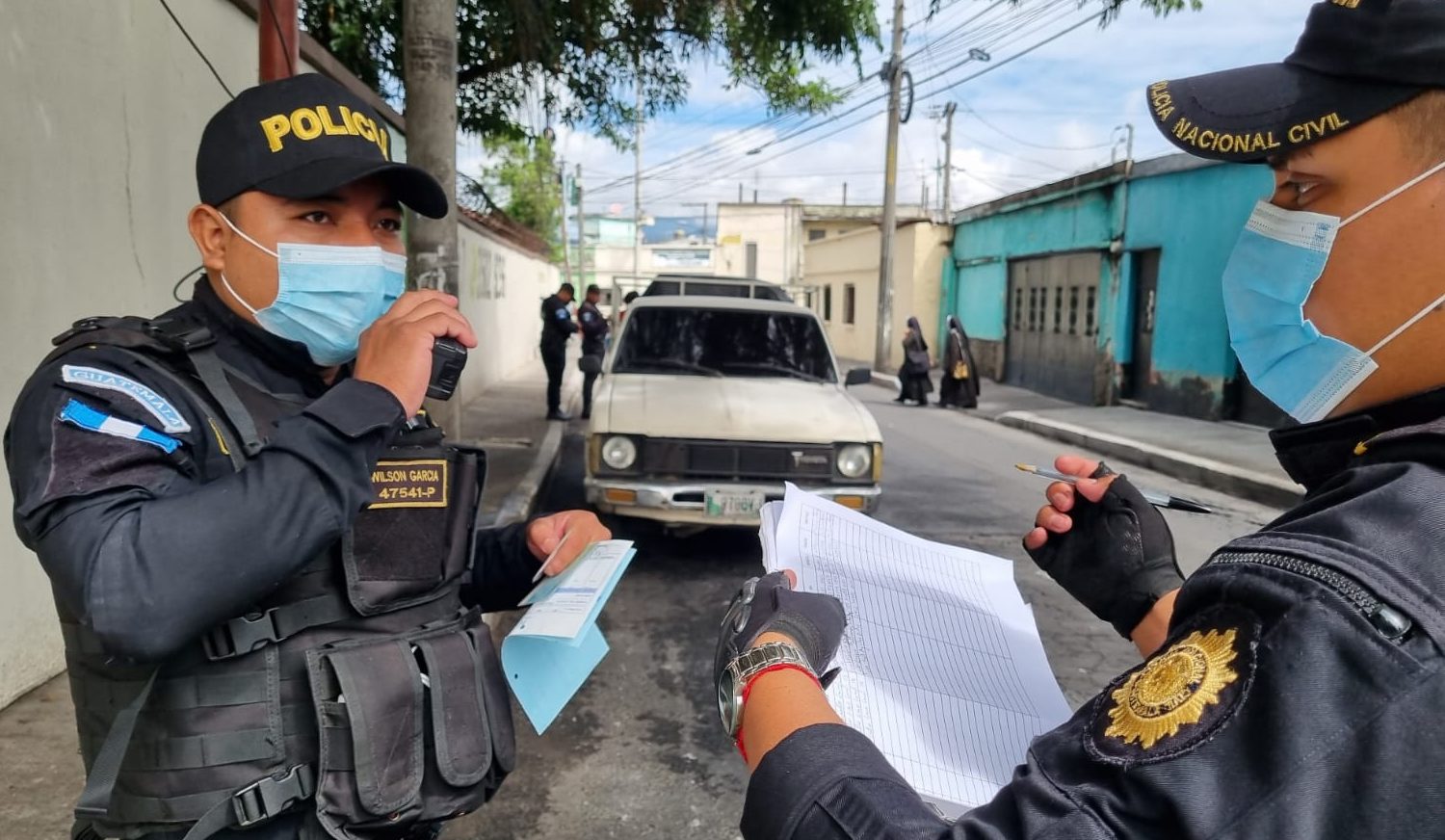 PNC reporta 445 personas detenidas durante la semana