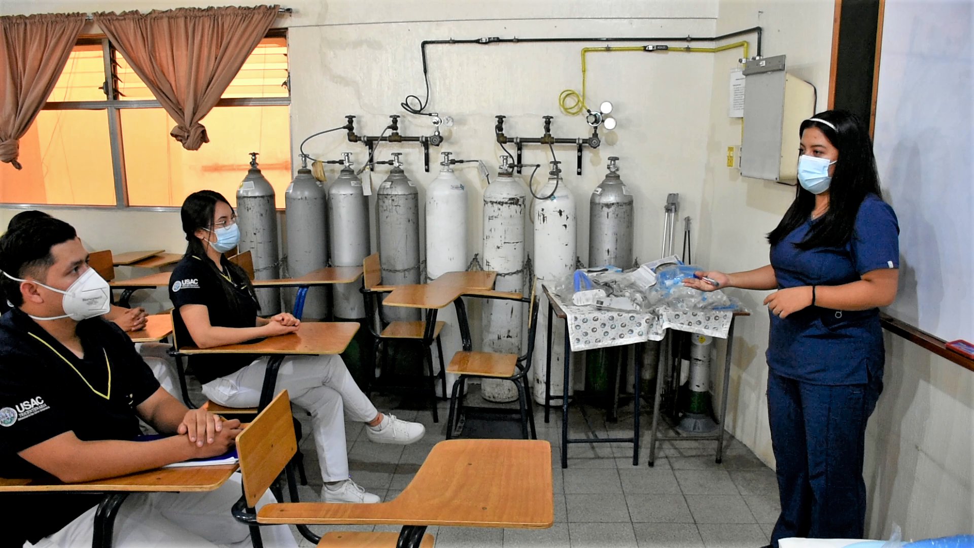 Conozca la labor de la Escuela de Terapia Respiratoria de Guatemala