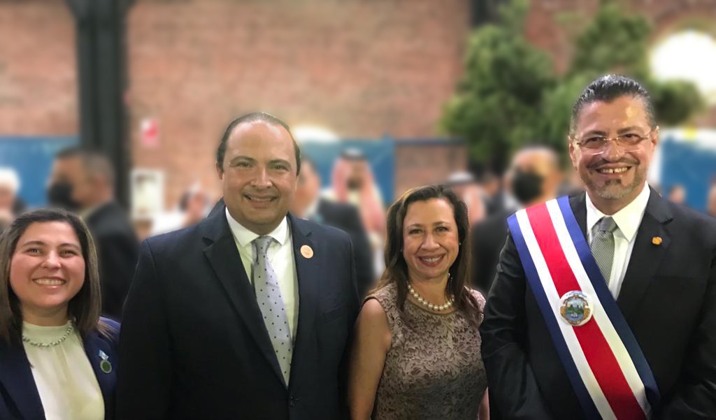 Canciller guatemalteco asiste a transmisión de mando presidencial en Costa Rica