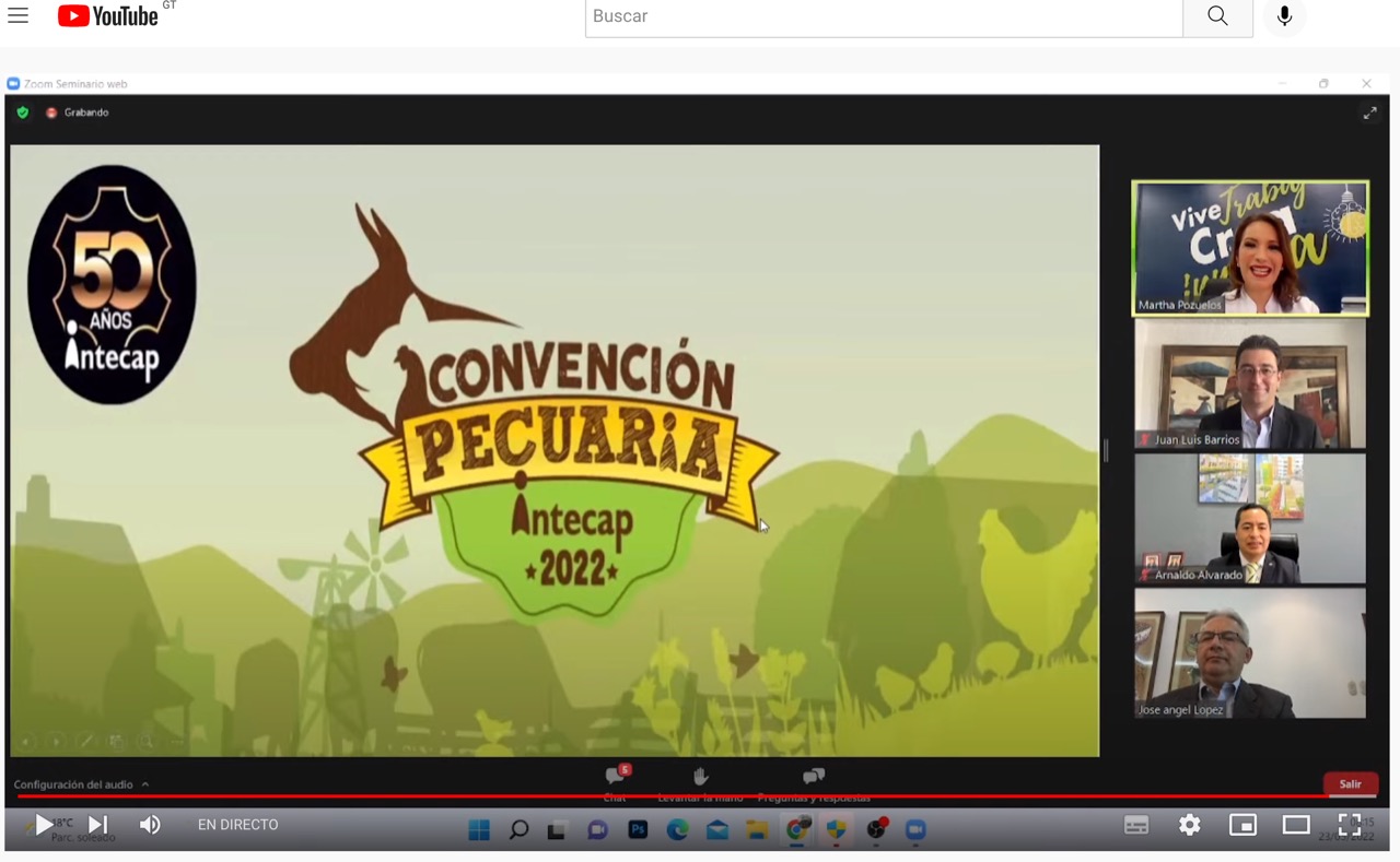 Sector agropecuario participa en la Convención Pecuaria del Intecap