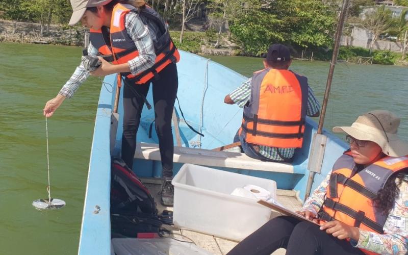 MARN lleva a cabo monitoreo de calidad del agua en Petén