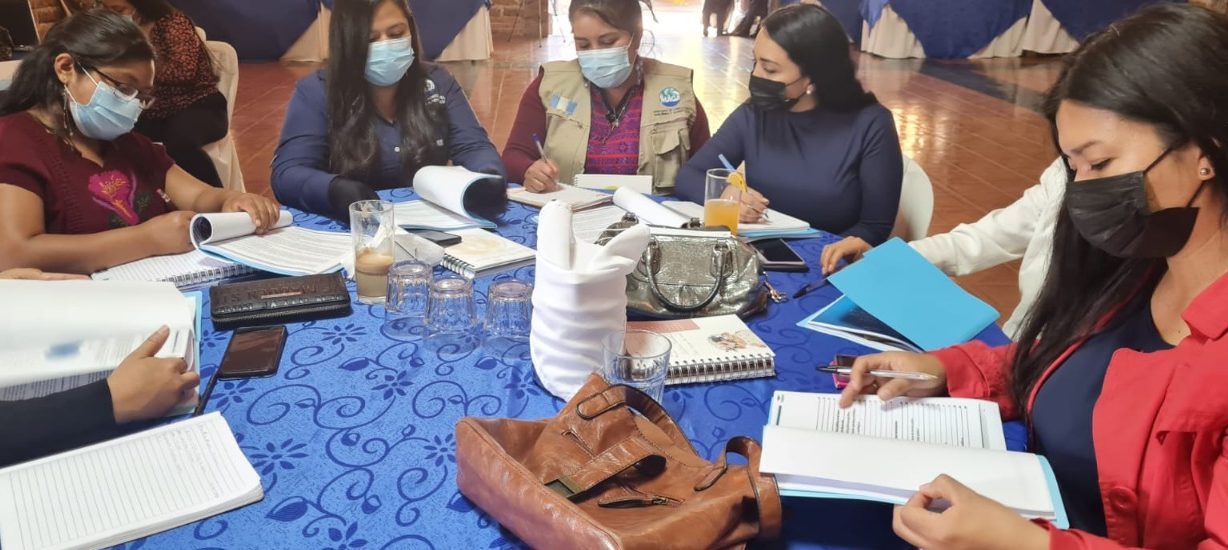 Huehuetenango: Coordinan acciones para el desarrollo de la mujer