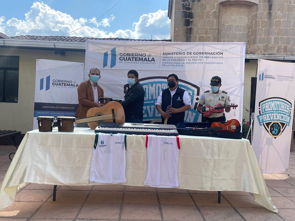Promueven prevención de la violencia a través de la música en Ixchiguán  