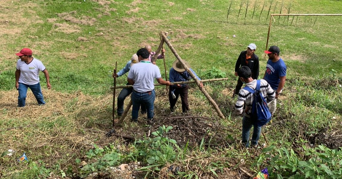 Agricultores de Alta Verapaz se instruyen en conservación de suelos