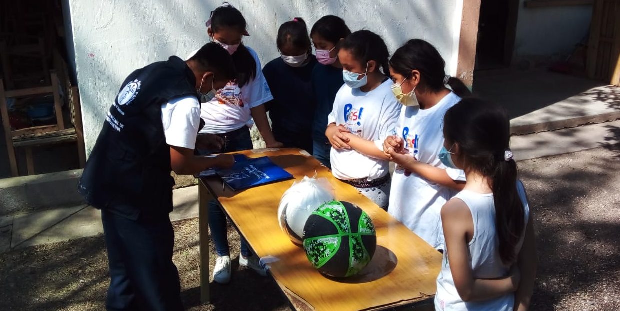 Jóvenes se benefician con espacios seguros de aprendizaje y convivencia en Chiquimula