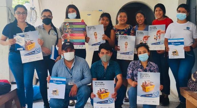 Extensionistas refuerzan capacidades de Cader juvenil en Quezaltepeque