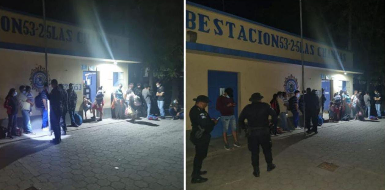 Interceptan a 19 migrantes de diferentes nacionalidades