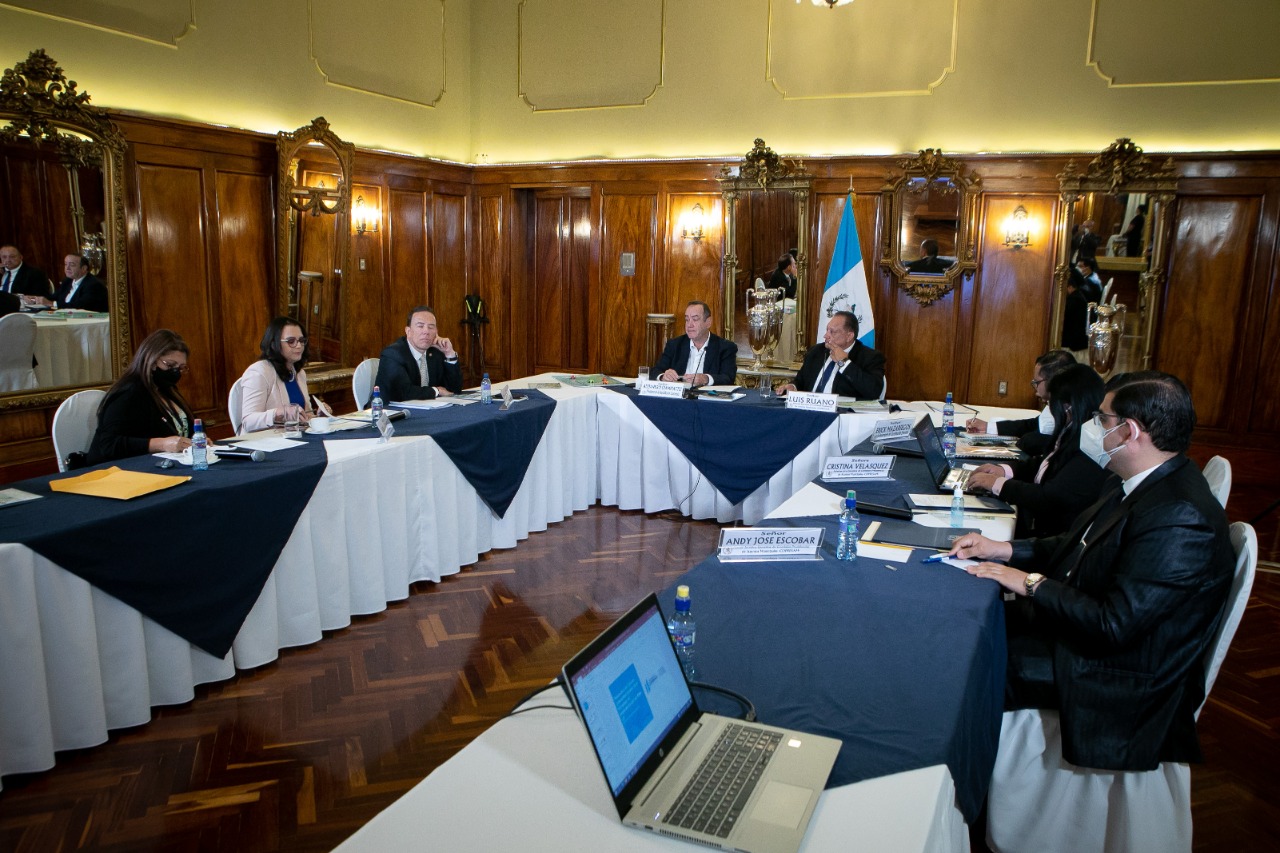 Mandatario recibe primer informe cuatrimestral 2022 de la Copresam