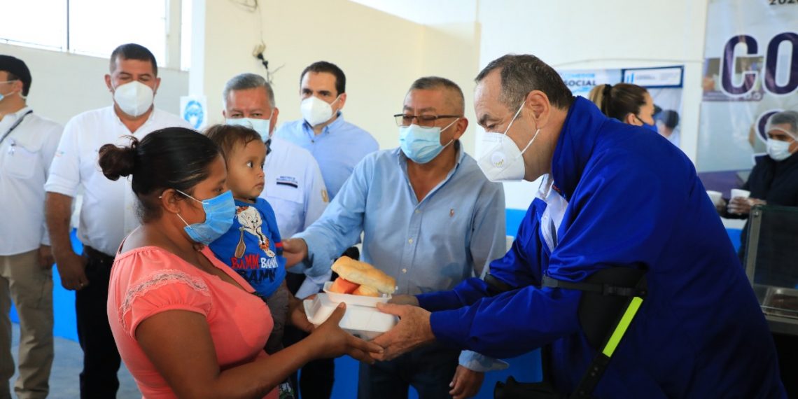 El primero de los comedores sociales de este año se abrió en enero, en Jocotán, Chiquimula.