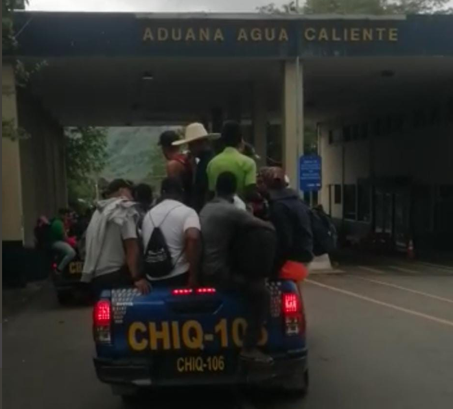 Localizan a 27 migrantes en ruta fronteriza del país